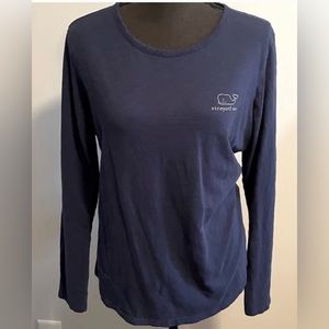 Long-Sleeve Slub Vintage Whale Tee